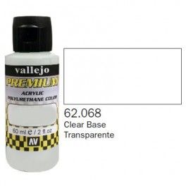 BASE TRANSPARENTE 60ml PREMIUM COLOR VALLEJO