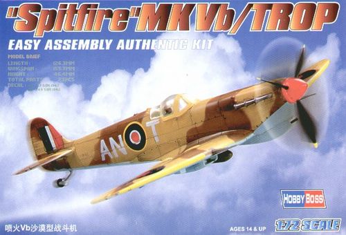 SPITFIRE Mk V B TROP  1/72 HOBBYBOSS