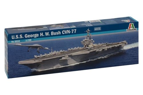 USS GEORGE H.W. BUSH CVN-77  1/720 ITALERI