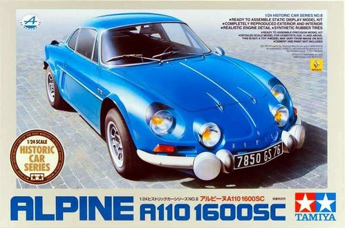 TAMIYA ALPINE A110 1600SC 1/24 TAMIYA