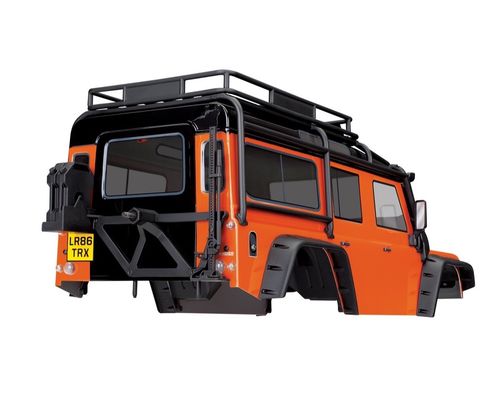 LAND ROVER DEFENDER NARANJA ADVENTURE CARROCERIA COMPLETA TRAXXAS