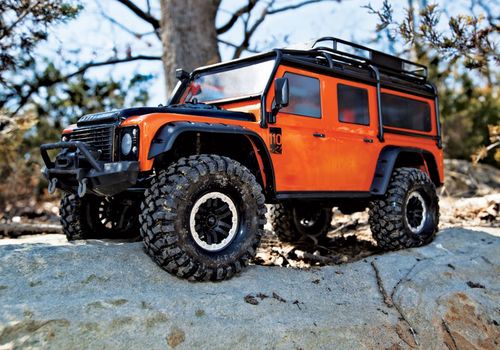 LAND ROVER DEFENDER NARANJA ADVENTURE CARROCERIA COMPLETA TRAXXAS