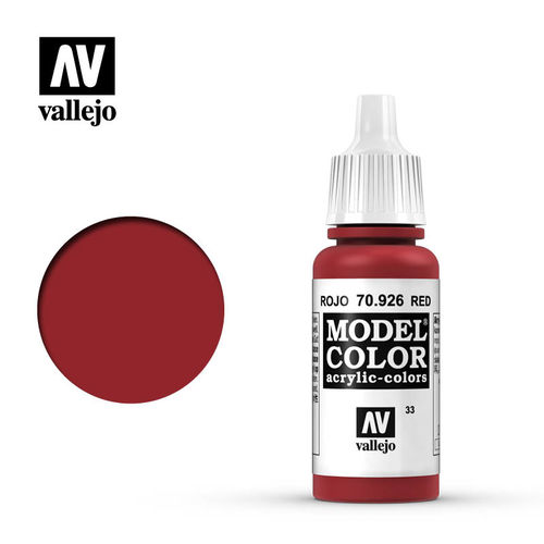 ROJO P33 17ML MODELCOLOR VALLEJO