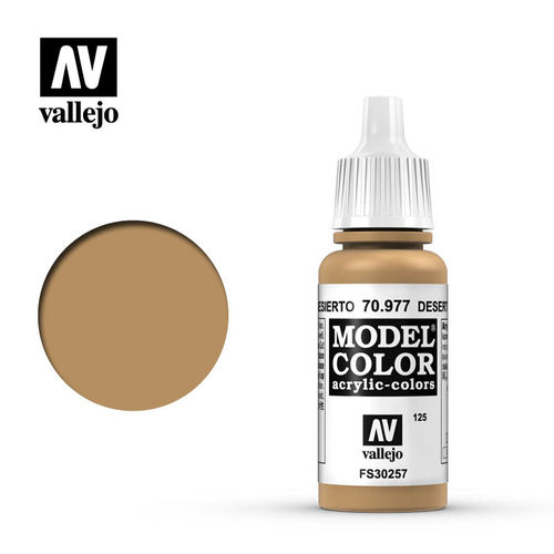 AMARILLO DESIERTO P125 17ML MODELCOLOR VALLEJO