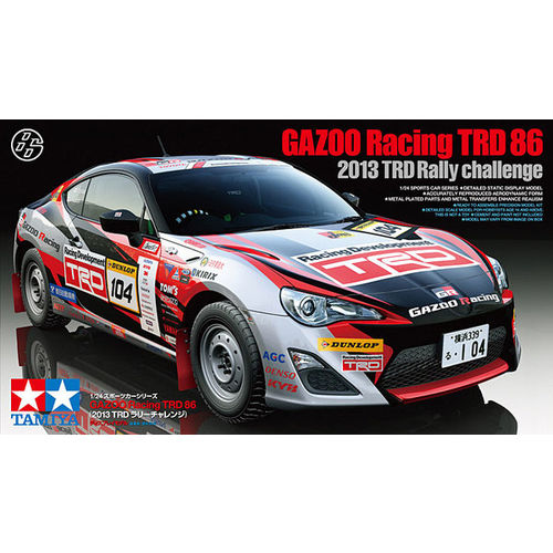 GAZOO TRD 86 TRD RALLY 2013 1/24 TAMIYA