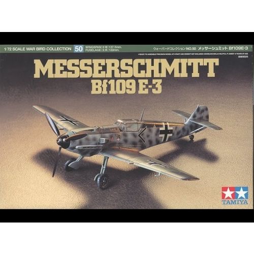 MESSERSCHMITT BF109E-3 1/72 TAMIYA