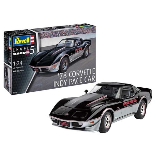 CORVETTE '78 INDY PACE CAR 1/24 STARTER SET REVELL