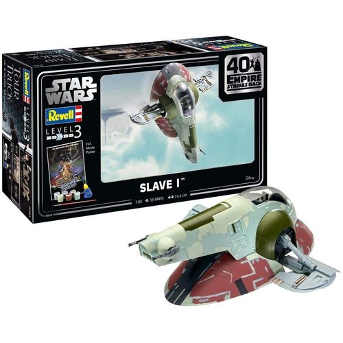 SLAVE-I 40 ANIVERSARIO 1/88 STAR WARS REVELL