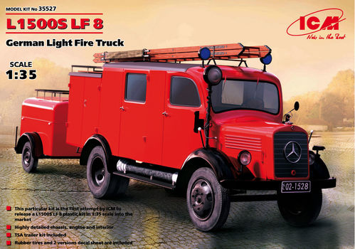 1/35 LI500S LF8 CAMION BOMBERO ALEMAN ICM