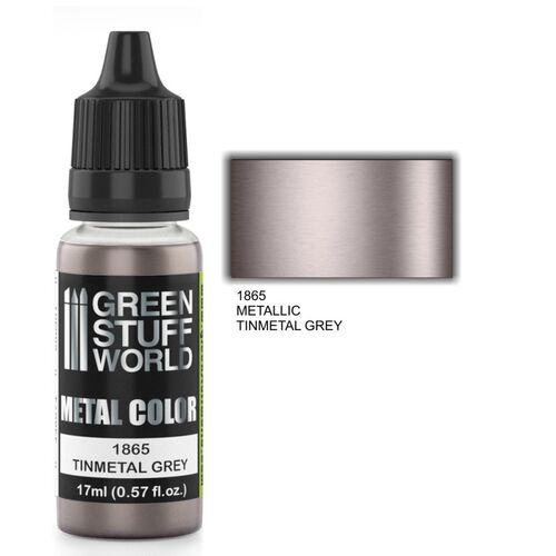 PINTURA TINMETAL GRIS 17ML GREEN STUFF WORLD