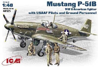 1/48 MUSTANG P-51B USAAF ICM