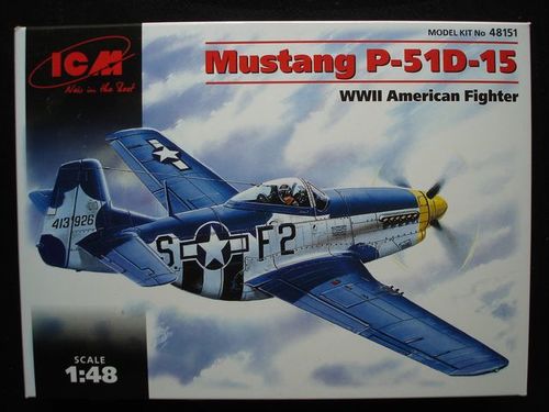 1/48 MUSTANG P-51D USAAF ICM