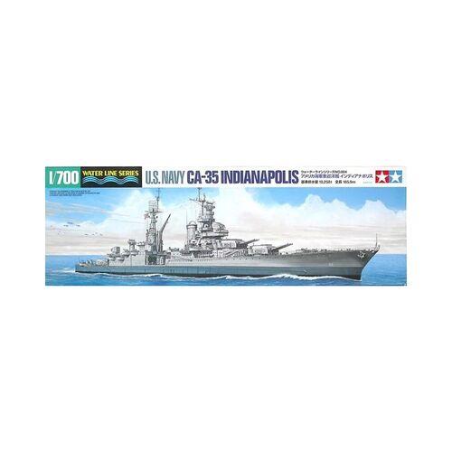 U.S NAVY CA35 INDIANAPOLIS 1/700 TAMIYA