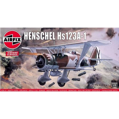 HENSCHEL HS123A-1 1/72 AIRFIX