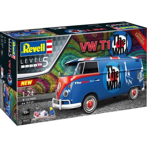 VOLKSWAGEN T1 "THE WHO" 1/24 REVELL STARTER SET