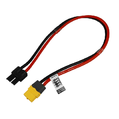 ADAPTADOR XT60 HEMBRA TRAXXAS MACHO CABLE 30CM