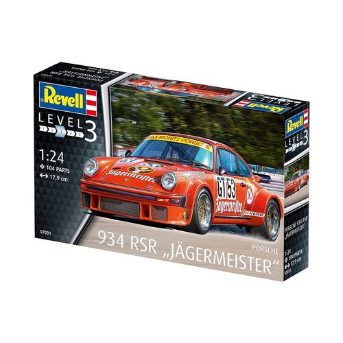 PORSCHE 934 RSR JÄGERMEISTER 1/24 REVELL