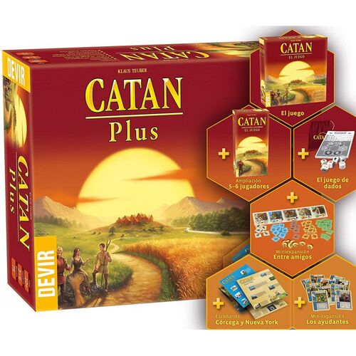 CATAN PLUS NUEVA YORK Y CORCEGA DEVIR