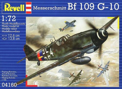 MESSERSCHMITT BF109 G-10 1/72 REVELL