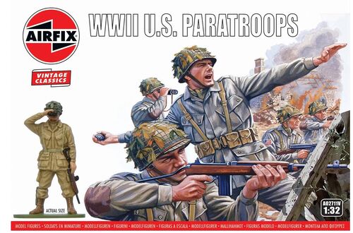 PARACAIDISTAS USA 2GM 1/32 AIRFIX