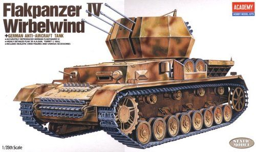 FLAKPANZER IV WIRBELWIND 1/35 ACADEMY