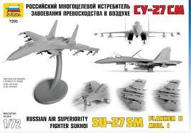 SU-27 SM FLANKER B MOD.1 1/72 ZVEZDA