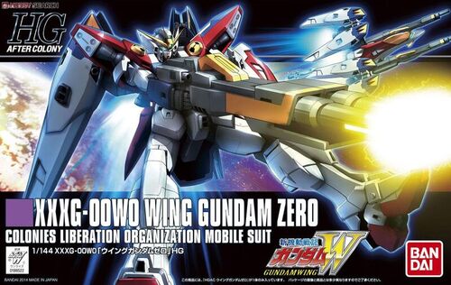 WING GUNDAM ZERO HG 1/144 GUNDAM BANDAI