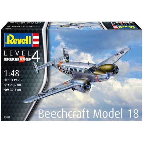 BEECHCRAFT MODEL 18 AVION 1/48 REVELL