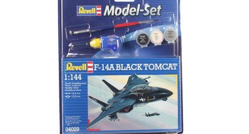 F-14A BLACK TOMCAT AVION 1/144 KIT REVELL