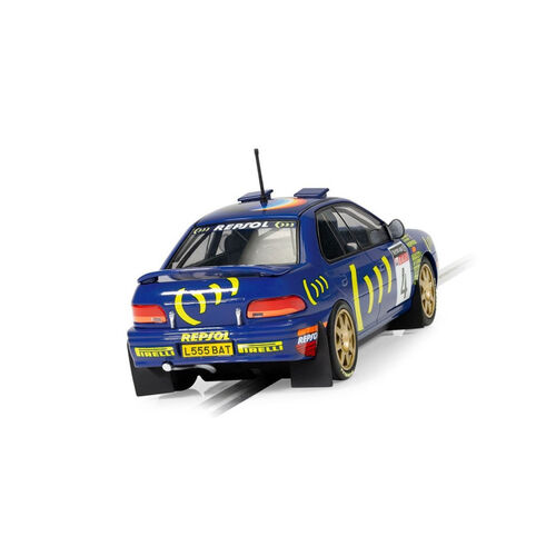 SUBARU IMPREZA WRX 1/32 MCRAE CAMPEON MUNDIAL 1995 SUPERSLOT