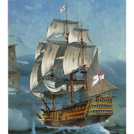 HMS VICTORY MODEL SET 1:225 REVELL