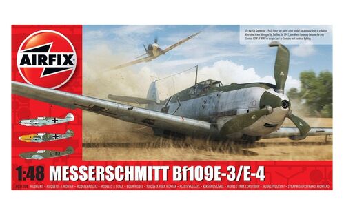 MESSERSCHMITT BF109E-3/E-4 1/48 AIRFIX