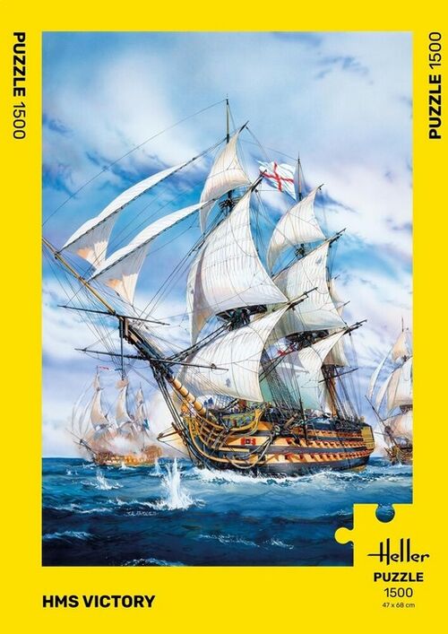 PUZZLE HMS VICTORY 1500 PIEZAS HELLER