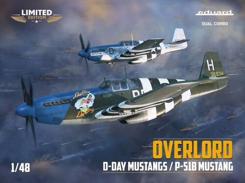 D-DAY P51 MUSTANGS 1/48 EDUARD OVERLORD EDICION LIMITADA