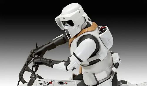 SPEEDER BIKE STAR WARS 1/12  REVELL THE MANDALORIAN