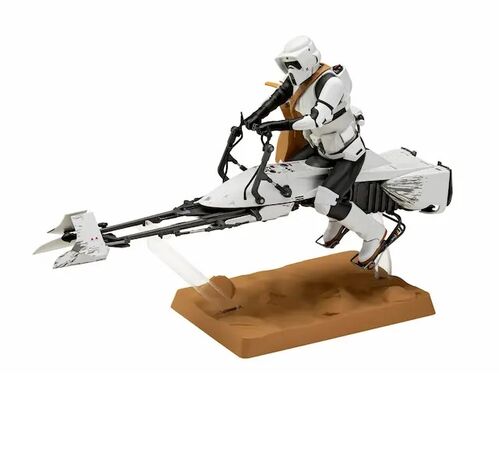 SPEEDER BIKE STAR WARS 1/12  REVELL THE MANDALORIAN