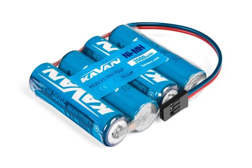 BATERIA NIMH AA 4.8V 2000MAH KAVAN