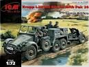 KRUPP L2H143 KFZ. 69 WITH PAK 36 ARTILLERIA ALEMANA 1/72 ICM