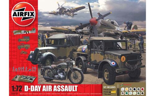 ASALTO AEREO D-DAY 1/72 DIORAMA AIRFIX STARTER SET OVERLORD