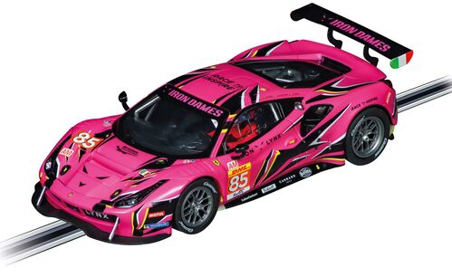 FERRARI 488 GT3 1/32 CARRERA EVOLUTION ROSA IRON DAMES N85