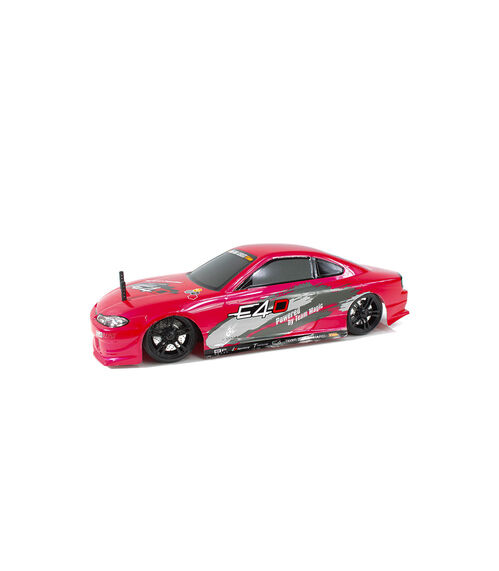 E4D DRIFT BRUSHLESS S15 RTR 1/10 TEAM MAGIC SILVIA ROJO