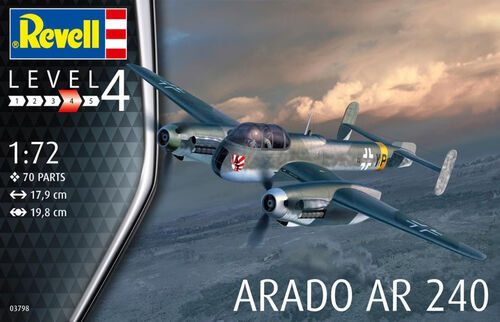 ARADO AR 240 1/72 REVELL