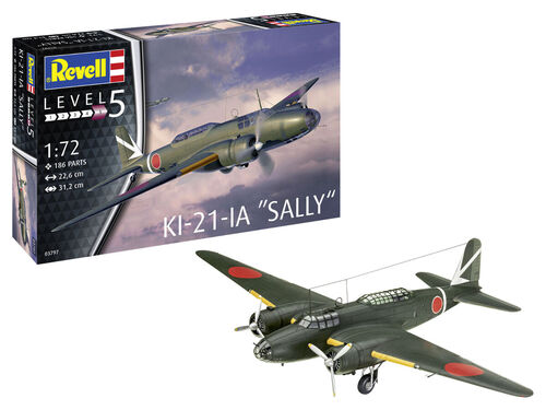 MITSUBISHI KI-21-IA SALLY 1/72 REVELL