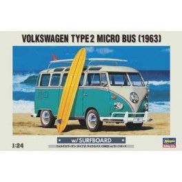 VOLKSWAGEN MICROBUS SURF 1/24 HASEGAWA