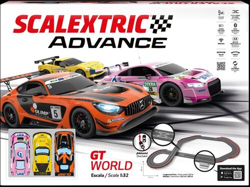 CIRCUITO GT WORLD 1/32 SCALEXTRIC ADVANCE