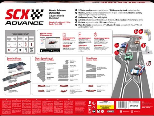 CIRCUITO GT WORLD 1/32 SCALEXTRIC ADVANCE