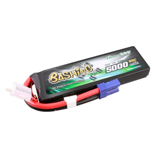 LIPO 5000mAh 2S1P 7,4V 60C EC5 BASHING GENS ACE