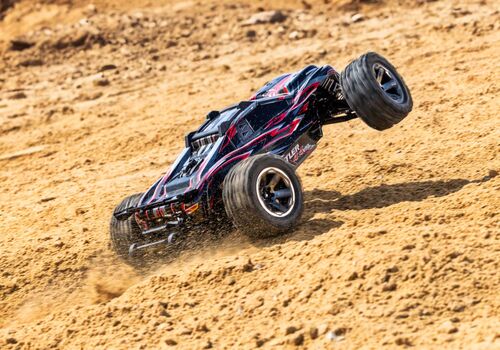 RUSTLER 4X4 VXL TSM ROJO 1/10 TRAXXAS AUTODESVOLCADO