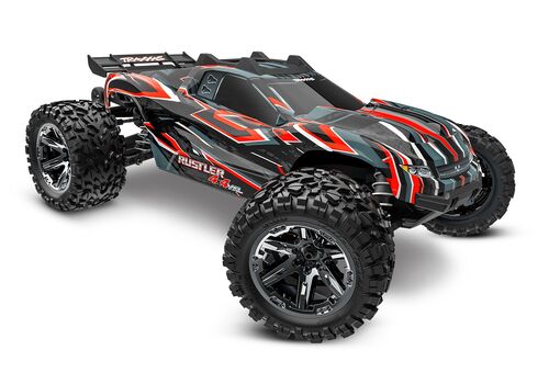 RUSTLER 4X4 VXL TSM ROJO 1/10 TRAXXAS AUTODESVOLCADO