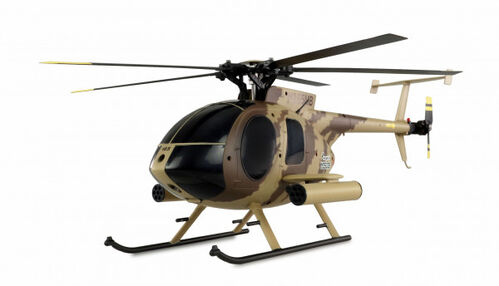 AFX HUGHES MD500E DEFENDER RTF DESERT